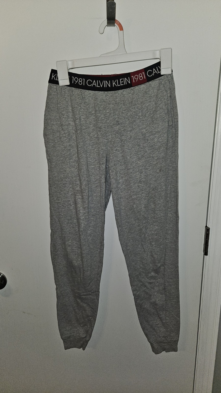 Calvin Klein Grey Womens Sleep Pants Size XS Soft Comfortable Lounge