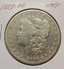 1889-CC Morgan Silver Dollar VG/F Tough Date
