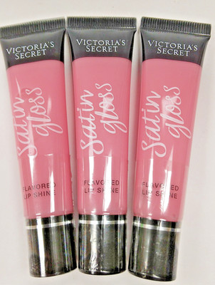Victoria's Secret  Satin Gloss - Candy Baby .46 oz 3 PACK
