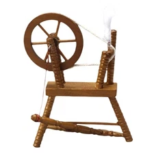 Toyvian Reeling Machine Miniature Mini Spinning Wheel Model Reeling Machine F...