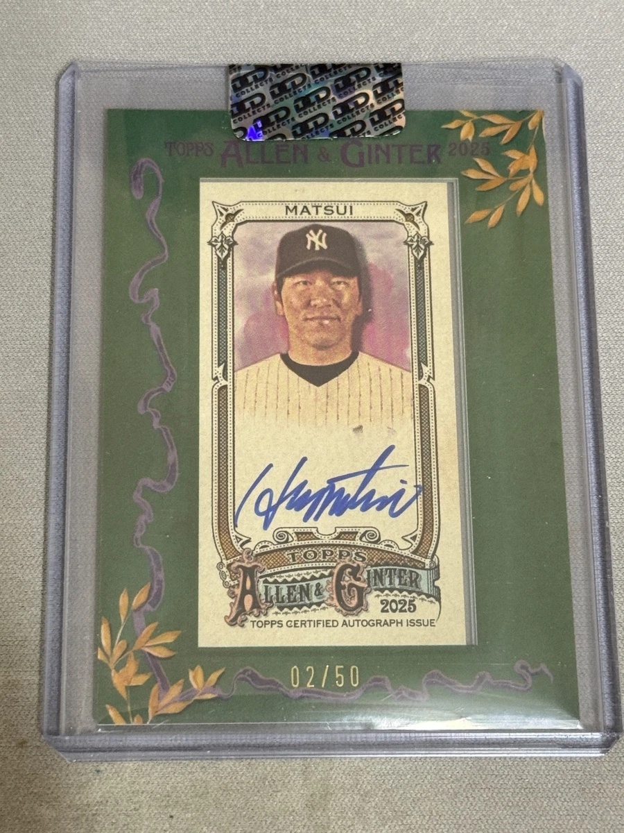 Hideki Matsui Baseball Sports Trading Cards & Accessories