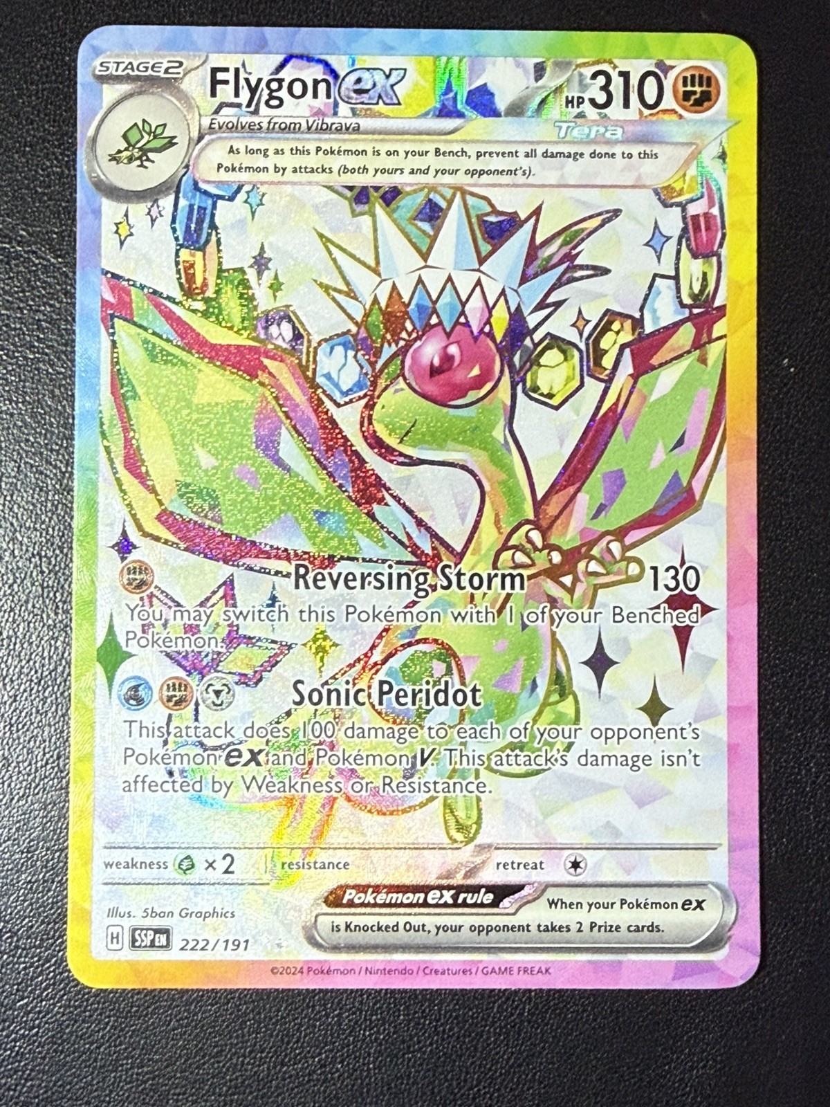 Flygon ex 222/191 - Pokemon TCG - Surging Sparks Ultra Rare Holo