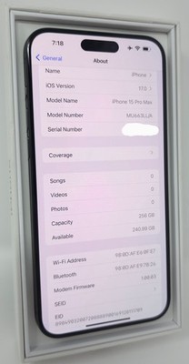 Jailbroken IPhone 15 Pro Max 256gb iOS *17.0* Boost Mobile | eBay