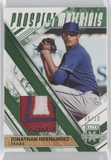 2019 Elite Extra Edition Prospect Materials Emerald 5/10 Jonathan Hernandez 9pd