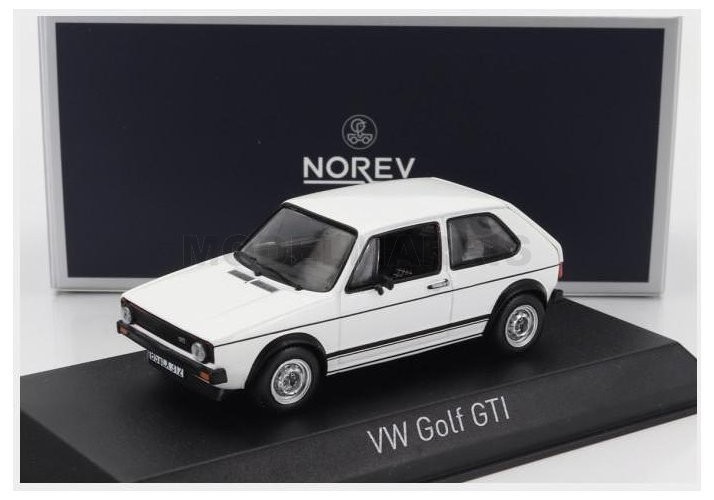 Cadeau Idéal : Voiture Miniature VW Golf MKI GTI 1976 Norev 1:43 pour Passionné