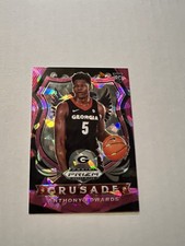 onit 2020-21 Panini Prizm Draft Picks Anthony Edwards #81 Crusade Pink Ice Priz…