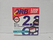 ORB 2.2 GB DISK By Castlewood Formatted For IBM Factory Sealed QTY 10