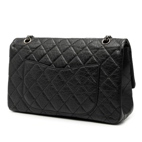 Chanel Matelassé vieilli Cuir de veau Reissue 2.55 Double rabat 227 - Afbeelding 2 van 8
