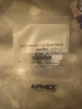 2023 Canada Silver Maple Leaf 1 oz BU .999 Fine Silver Coin Bullion