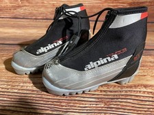 Alpina ST10jr Kids Nordic Cross Country Ski Boots Size EU27 US9.5 NNN A-1218