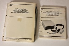 Intel ICE Emulator Operating Instruction/Command Dictionary 2-Book Collection