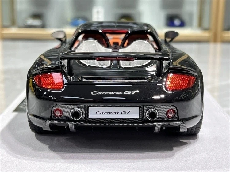 1:18 Porsche Carrera GT 2004 AUTO SCULTURA (AS) Black LIMITED EDITION 20pcs - Immagine 4 di 4