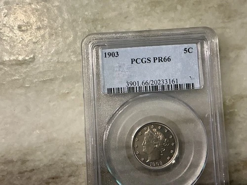Photo of a 1903-P Liberty Nickel from an eBay listing that sold on Jul 18, 2026