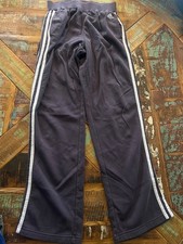 Womens Adidas Athletic Gym Plum Colored Sweatpants Size Medium