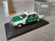 Minichamps Mercedes-Benz W123 Limousine Police Polizei 1:43 Rare