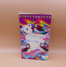 VINTAGE LISA FRANK SMALL MEMO BOOK NOTEBOOK NO. 963 RARE PENGUIN POLAR BEAR 90