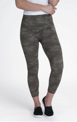 Spanx Leggings Size Small Camo Gray Look At Me Now Seamless