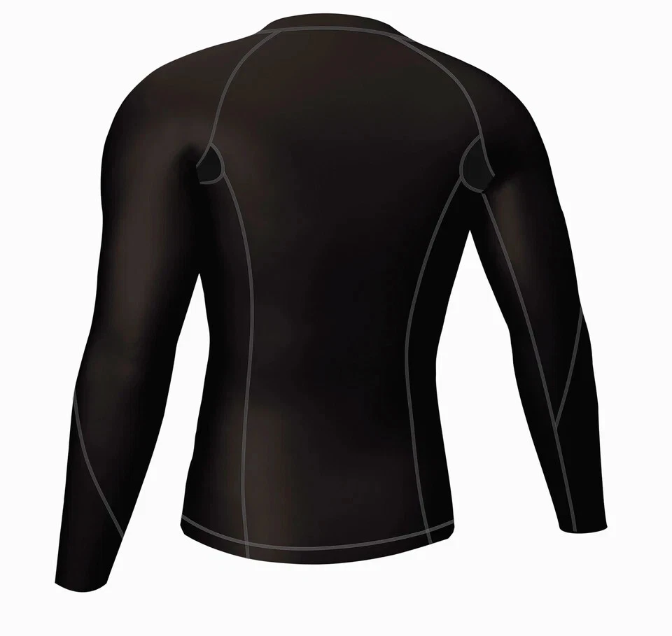 Men's Full Sleeve Compression Base Layer – Ideal for Gym, Running, & Sports - Image 4 of 4