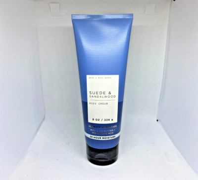 Bath & Body Works Suede & Sandalwood Body Cream 8 oz/  226g