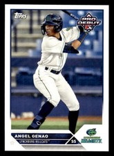 2023 Topps Pro Debut #PD-141 Angel Genao Card Lynchburg Hillcats