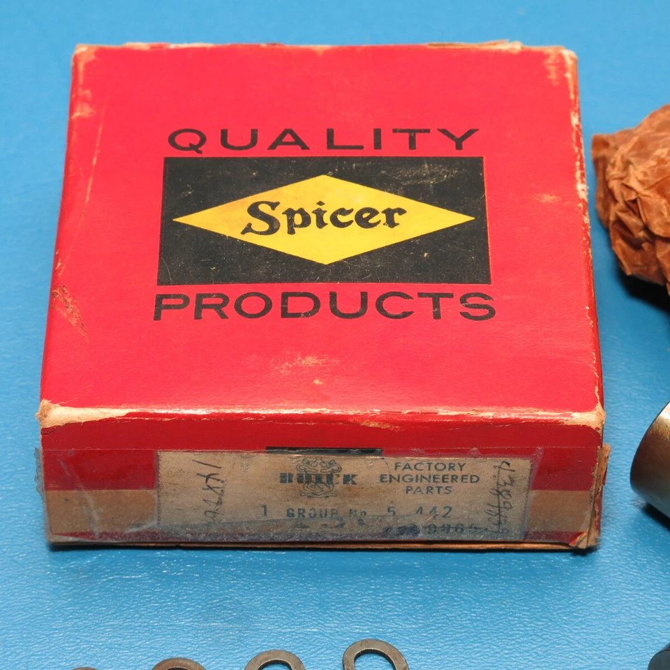 NOS GM 1961 - 1962 别克 LeSabre Invicta Electra Dana Spicer 后 U-Joint 套件 — 第 4/4 张图片