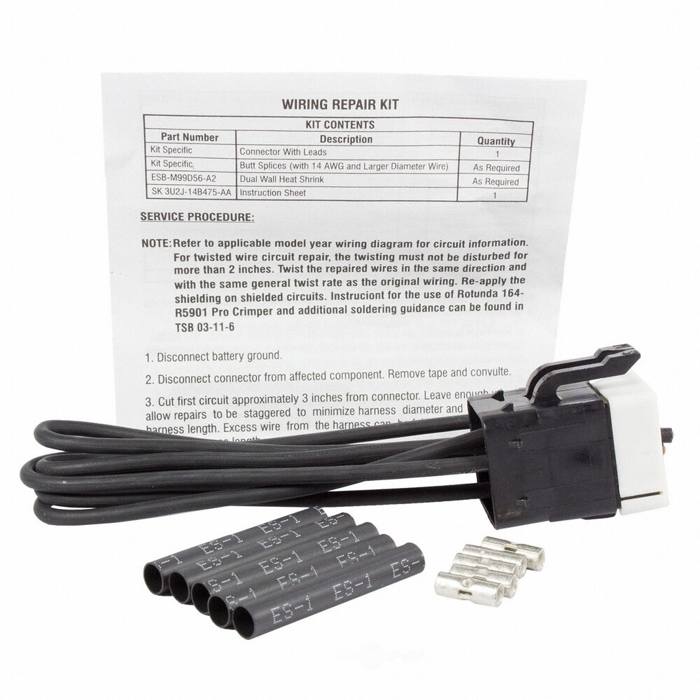 HVAC Blower Motor Relay Connector Motorcraft WPT638 for sale online eBay