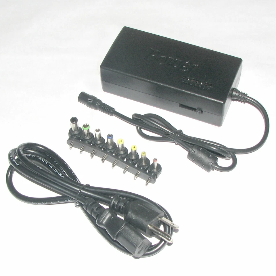 Universal Laptop Car and Airplane AC DC Adaptor 12V-24V 4-4.5A output multi plug - Image 2 of 4