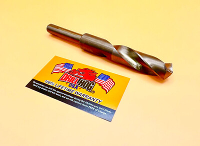 3/4'' Drill Bit 3/4'' Silver Deming Bit Cobalt HSS Drill Hog  Lifetime Warranty