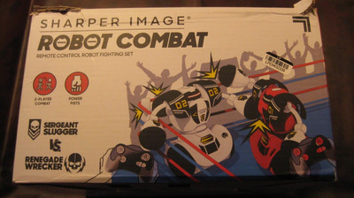 Sharper Image Robot Rumble, NIB