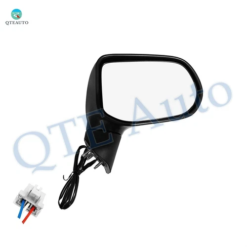Right Side Power Foldaway View Mirror Black Textured For 2006-2011 Honda Civic
