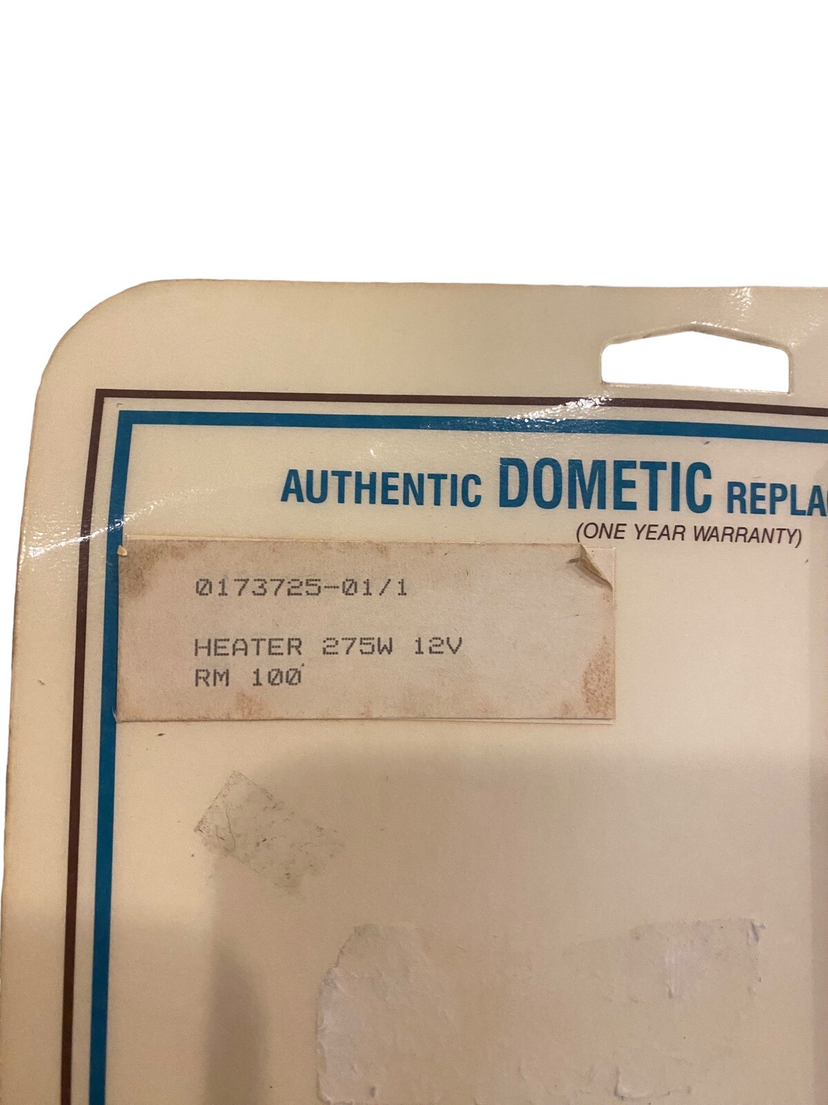 Dometic 017372501/1 Heat Element 275 Watt 12V For RM100 RV