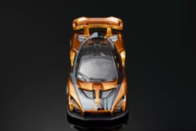 Sold Out Super HTF Hot Wheels Rift Rally McLaren Senna in Black