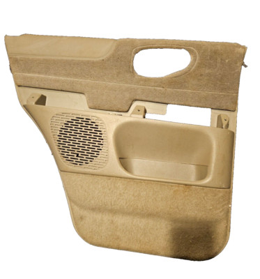 2002 CHEVY BLASER REAR LEFT DRIVERS SIDE DOOR PANEL PEWTER/TAN GM # 15034452