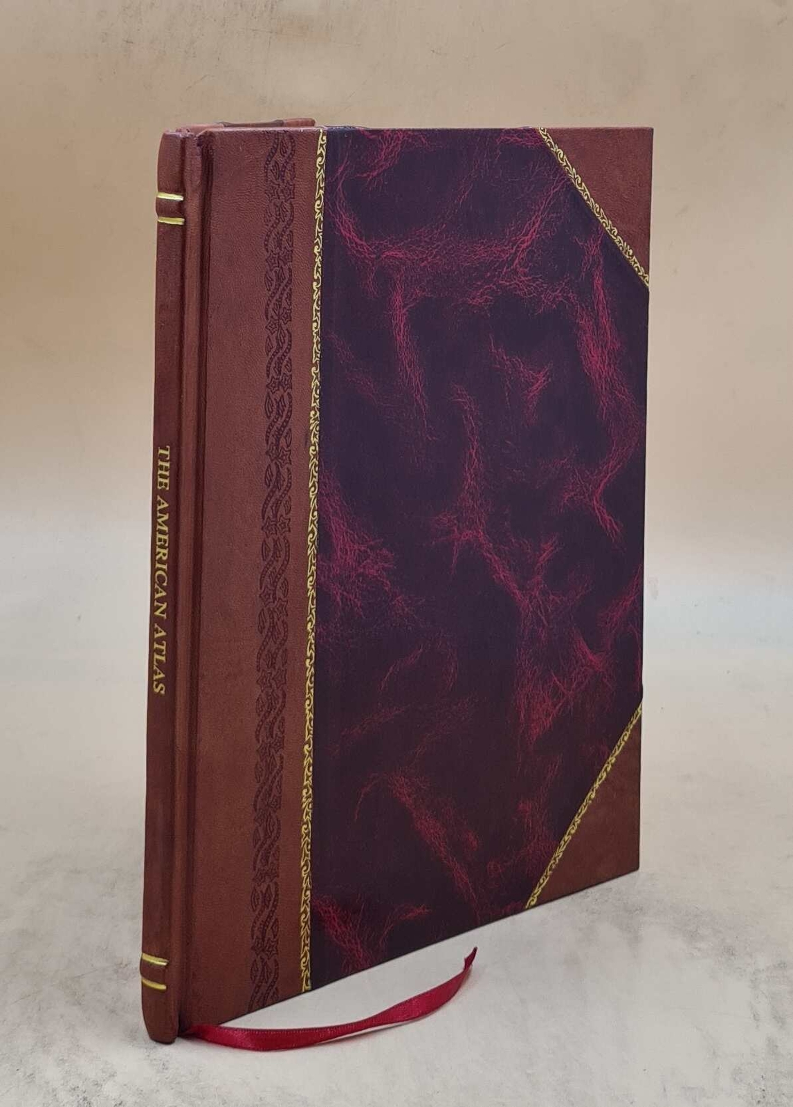 Leather Bound American Atlas - Geographical Description of the United States