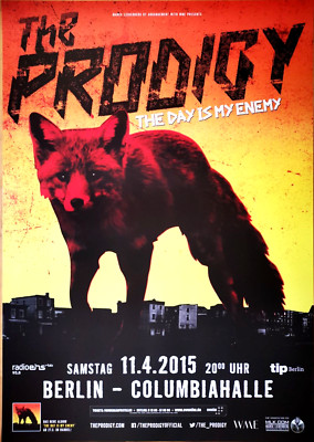 THE PRODIGY 2015 BERLIN - orig. Concert Poster - Konzert Plakat - DIN A1