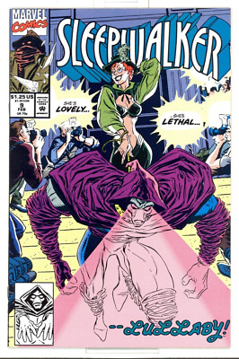 Sleepwalker #9 Near Mint (9.4) 1992 Marvel Comics with LULLABY