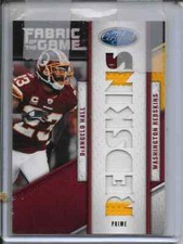 2011 CERTIFIED FABRIC OF THE GAME PRIME RELIC DeANGELO HALL 01/10