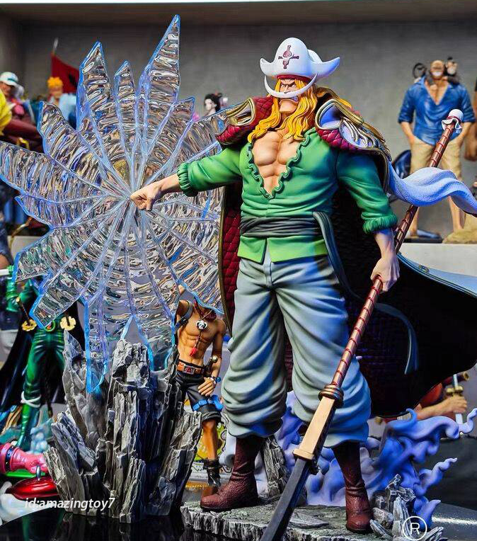 JIKE Studio One Piece Edward Newgate White beard Resin Model