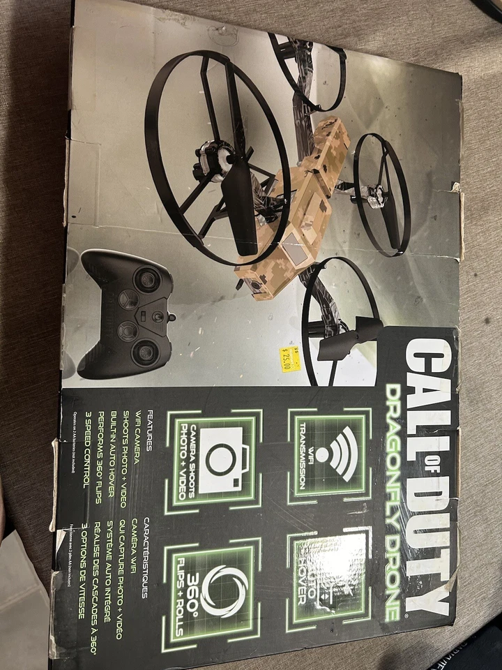 Call of Duty WiFi Dragonfly Drone with Camera  Comes In Box - Image 3 of 4