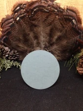 1- Pc  3"  GREEN  Slate   Disc for Friction Turkey Calls "Build Your Own"