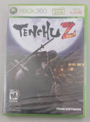 Tenchu Z (Microsoft Xbox 360, 2007) Brand New / Factory Sealed - Small tears