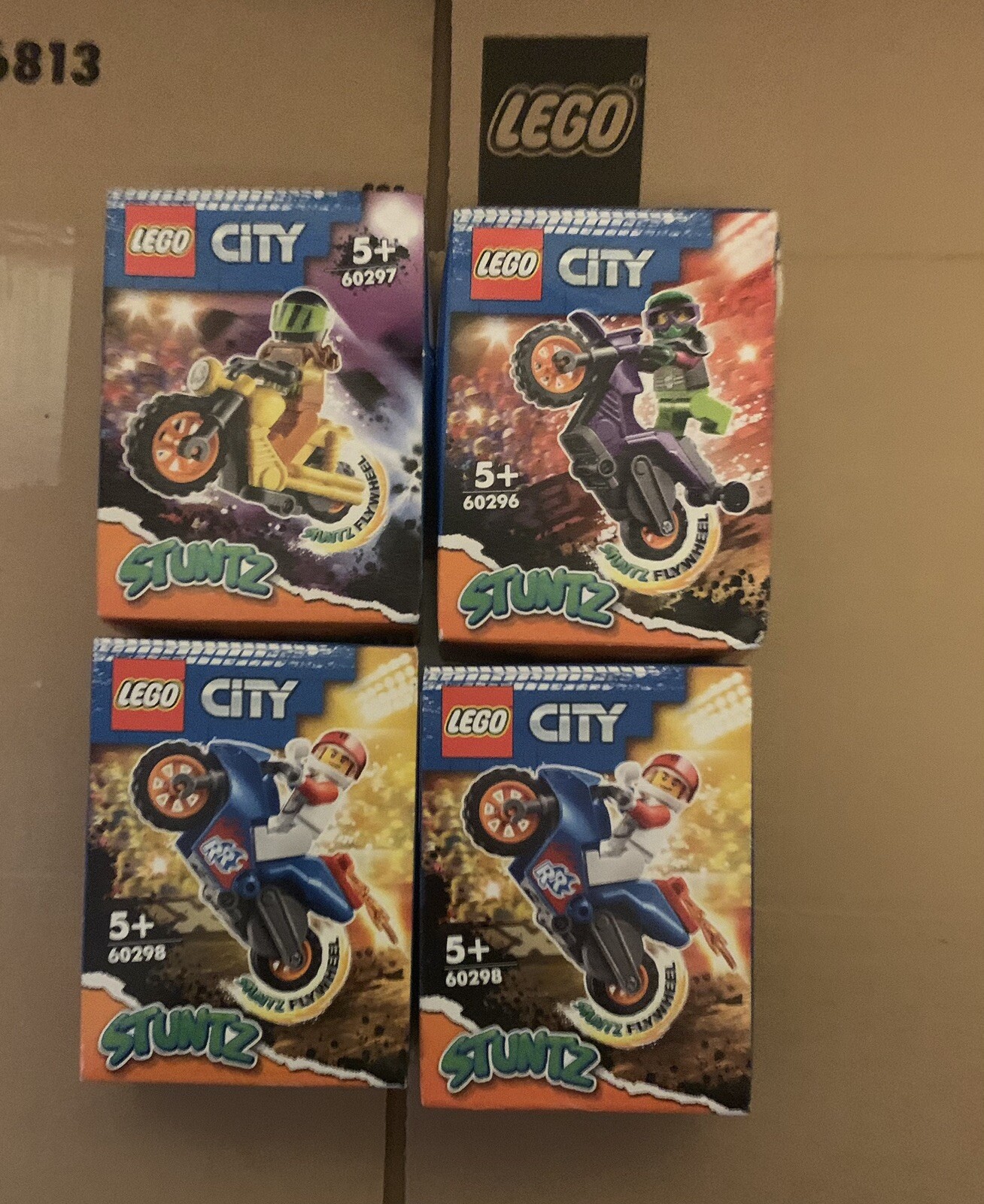 Lego Stuntz Demolition Stunt Bike Set Of 3 DISCONTINUED + 1 Box’s Are Damaged