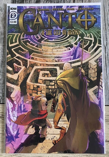 Canto & The City Of Giants #2 Main Cover 2021 Bagged & Boarded IDW First Print 