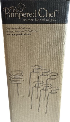 The Pampered Chef Outdoor Party Sticks Set - Weingläser, Flaschen, Dosen, Kerze - Bild 2 von 3