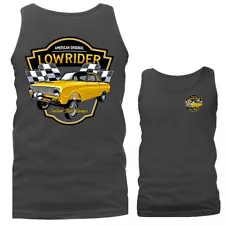 American Original Lowrider Hot Rod Classic Vintage Car Vehicle Tank Top
