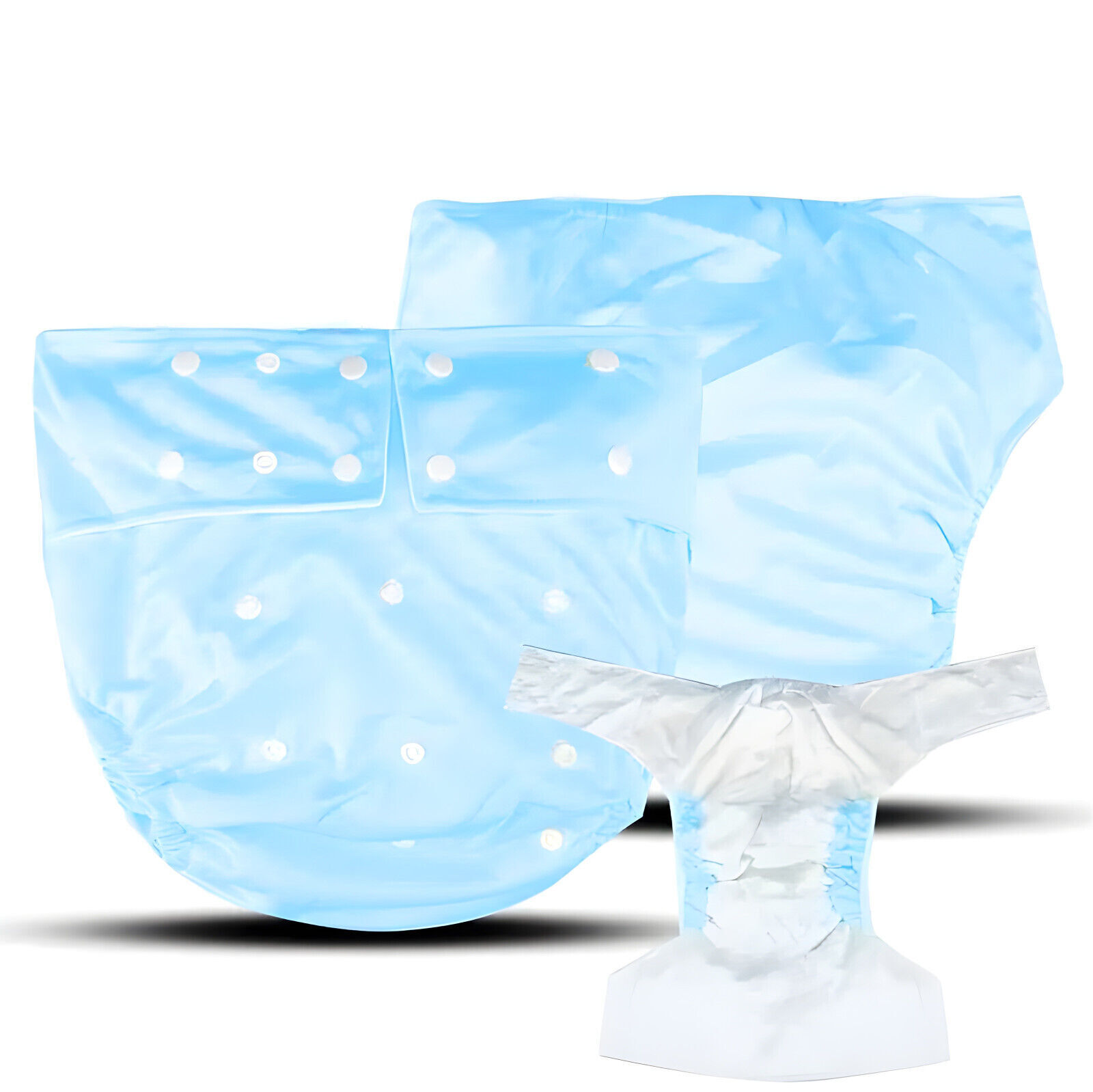 Adult Nappy Diaper Washable Incontinence Pants Pad Knickers Adjustable