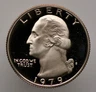 1979-S Type-II Washington Quarter Proof - BU - Clear S - San Francisco Mint C004