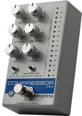 Empress MkII Compressor Pedal, All Analog, Silver | eBay Empress MkII Compressor Pedal, All Analog, Silver | eBay