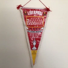  Liverpool F.C. The Record Breakers 1st Division Champions 1901-1979 Pennant