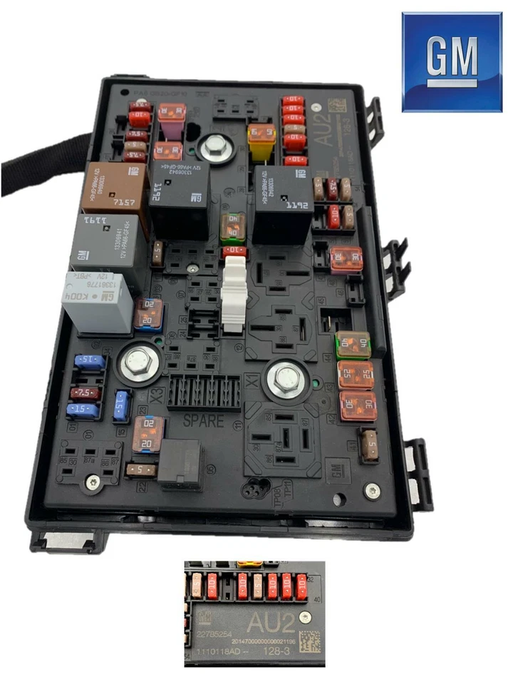 22785254 Nueva caja de fusibles y relés GM para Chevrolet Volt 2013 1,4 L Foto 2 de 4